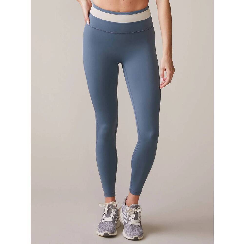 NEW THRIVE SOCIETE banded seamless 7/8 leggings in basalt/ash
